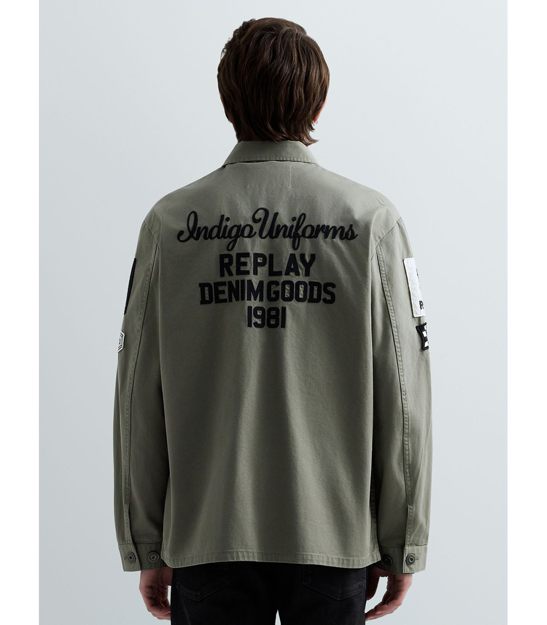 カスタムパッチアーミージャケット 詳細画像 ライトミリタリー 3